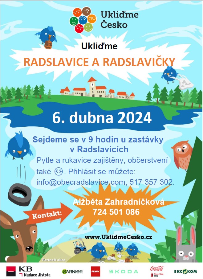 Ukliďme Radslavice a Radslavičky