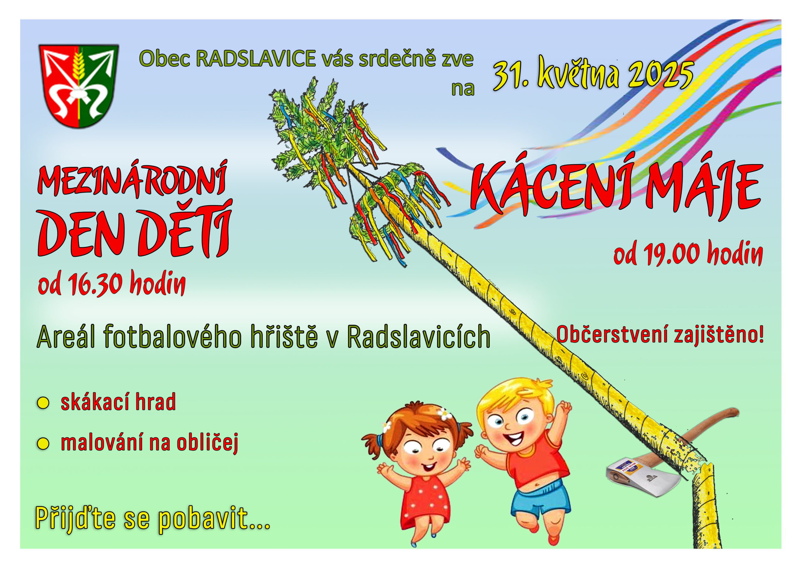Den dětí a kácení máje